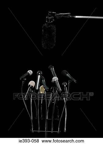 Microphones View Large Photo Image Stock Photo - Microphones. Fotosearch