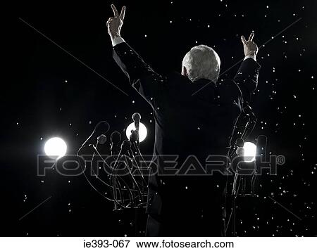Politician and confetti View Large Photo Image Stock Photo - Politician and confetti. Fotosearch