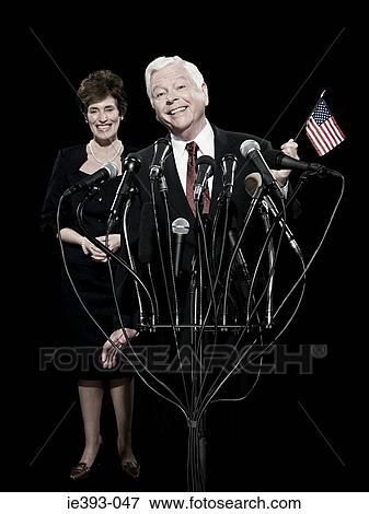 Politician and his wife View Large Photo Image Stock Photo - Politician and his wife. Fotosearch