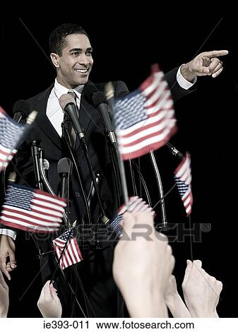 Politician and supporters View Large Photo Image Stock Image - Politician and supporters. Fotosearch