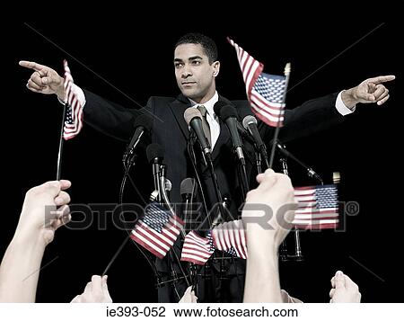 Politician and supporters View Large Photo Image Stock Image - Politician and supporters. Fotosearch