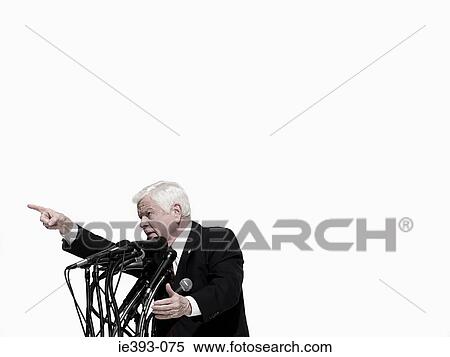 Politician giving speech View Large Photo Image Stock Photography - Politician giving speech. Fotosearch