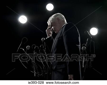 Stock Photo - Politician under pressure. Fotosearch