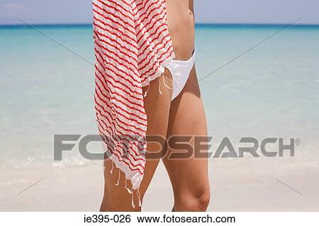 Stock Photograph - Close up of a young womans body. Fotosearch