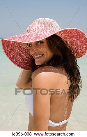 Portrait of a young woman View Large Photo Image Stock Photo - Portrait of a young woman. Fotosearch