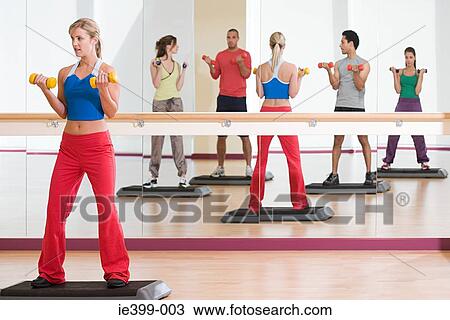 Fitness class View Large Photo Image Stock Image - Fitness class. Fotosearch