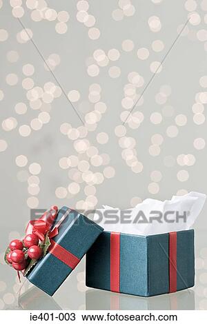 Christmas gift box View Large Photo Image Stock Image - Christmas gift box. Fotosearch