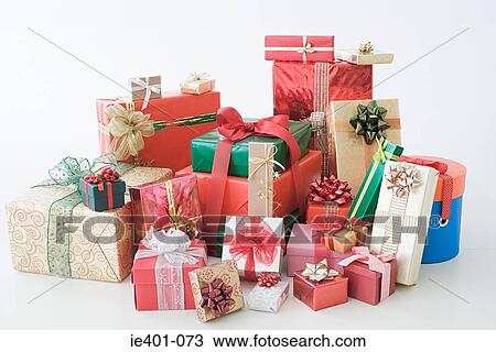 Stock Image - Christmas gifts. Fotosearch