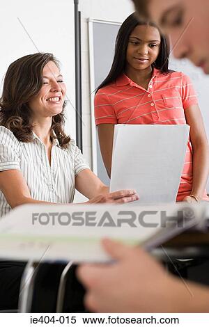 A teacher and student View Large Photo Image Stock Photography - A teacher and student. Fotosearch