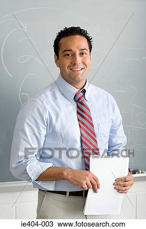 Portrait of a teacher View Large Photo Image Stock Image - Portrait of a teacher. Fotosearch
