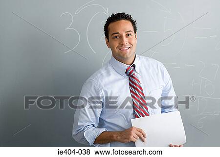 Portrait of a teacher View Large Photo Image Stock Photo - Portrait of a teacher. Fotosearch