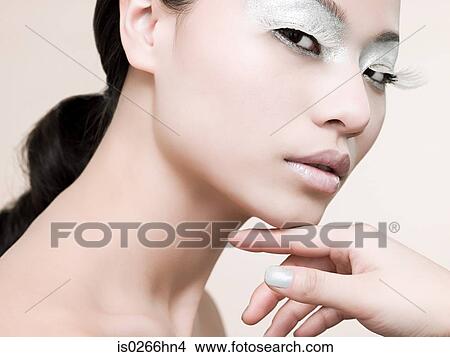 Portrait of a young woman View Large Photo Image Picture - Portrait of a young woman. Fotosearch