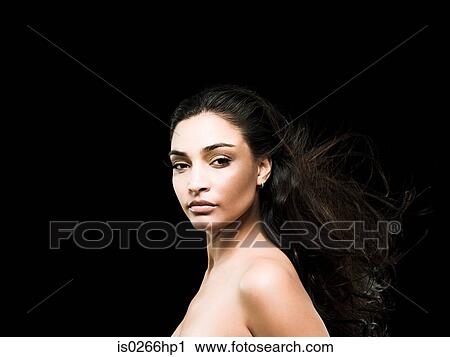 Portrait of a young woman View Large Photo Image Stock Image - Portrait of a young woman. Fotosearch