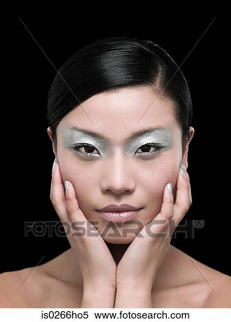 Portrait of a young woman View Large Photo Image Stock Photography - Portrait of a young woman. Fotosearch