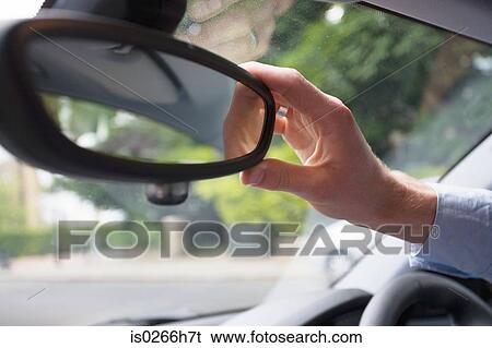 A man adjusting a rearview mirror View Large Photo Image Stock Photograph - A man adjusting a rearview mirror. Fotosearch