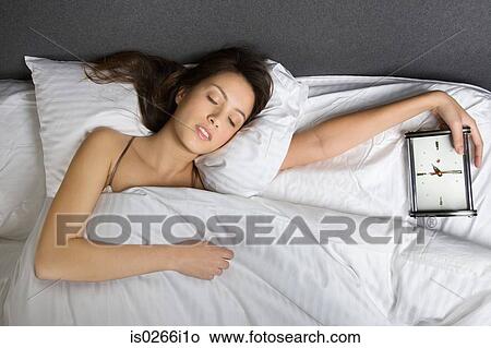 A woman sleeping View Large Photo Image Picture - A woman sleeping. Fotosearch