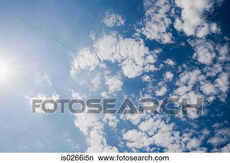 Picture - Clouds in sky. Fotosearch