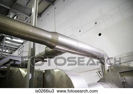 Industrial piping in a factory View Large Photo Image Stock Image - Industrial piping in a factory. Fotosearch