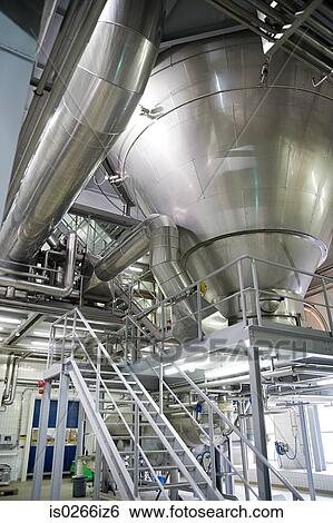 Stock Photograph - Large metal machinery. Fotosearch