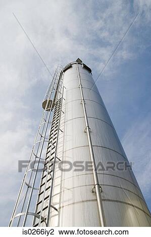 Large metal smokestack View Large Photo Image Stock Image - Large metal smokestack. Fotosearch