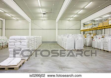 Pallets of stock in a warehouse View Large Photo Image Stock Image - Pallets of stock in a warehouse. Fotosearch