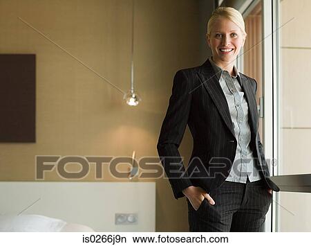 Picture - Portrait of a businesswoman. Fotosearch