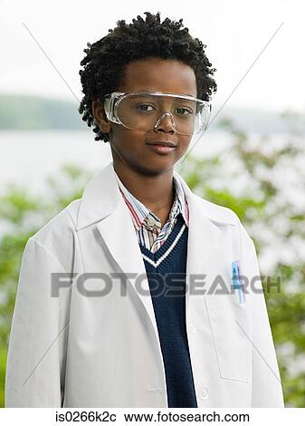 Portrait of a boy scientist View Large Photo Image Stock Image - Portrait of a boy scientist. Fotosearch