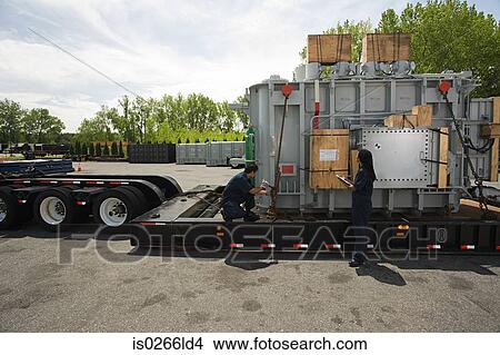 Transporting industrial equipment View Large Photo Image Picture - Transporting industrial equipment. Fotosearch