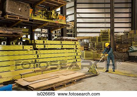 Warehouse worker View Large Photo Image Stock Photography - Warehouse worker. Fotosearch
