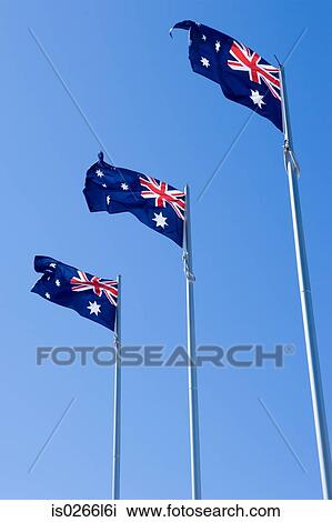 Australian flags View Large Photo Image Stock Image - Australian flags. Fotosearch