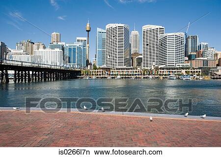 Picture - Darling harbour. Fotosearch