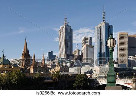 Melbournes skyline View Large Photo Image Stock Image - Melbournes skyline. Fotosearch
