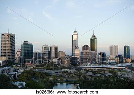 Perths skyline View Large Photo Image Stock Photography - Perths skyline. Fotosearch