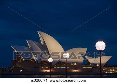 Sydney opera house at dusk View Large Photo Image Stock Image - Sydney opera house at dusk. Fotosearch