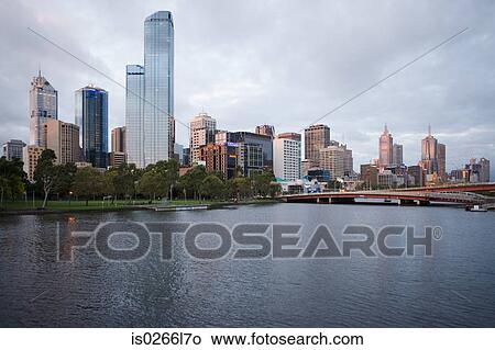 Picture - Yarra river melbourne. Fotosearch