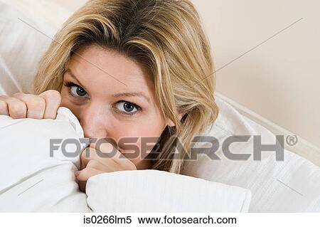 Woman in bed View Large Photo Image Stock Photography - Woman in bed. Fotosearch