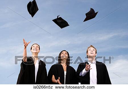 Graduating students View Large Photo Image Stock Photo - Graduating students. Fotosearch