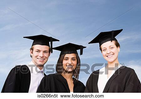 Graduating students View Large Photo Image Stock Photograph - Graduating students. Fotosearch