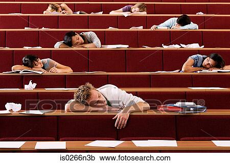 Students sleeping in lecture theatre View Large Photo Image Stock Image - Students sleeping in lecture theatre. Fotosearch