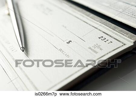 Cheque book and pen View Large Photo Image Stock Photography - Cheque book and pen. Fotosearch