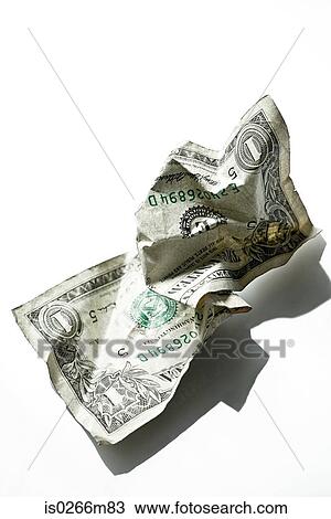 Crumpled banknote View Large Photo Image Stock Image - Crumpled banknote. Fotosearch