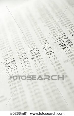 List of percentages View Large Photo Image Stock Image - List of percentages. Fotosearch