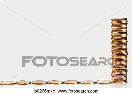 Stack of coins View Large Photo Image Picture - Stack of coins. Fotosearch