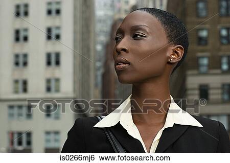 Businesswoman looking sideways View Large Photo Image Stock Photograph - Businesswoman looking sideways. Fotosearch