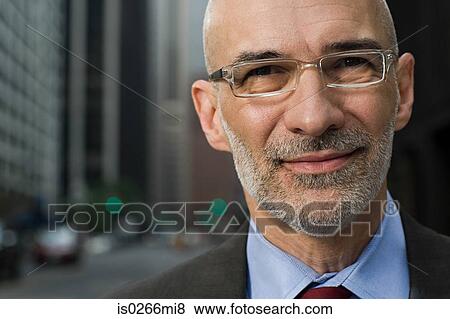Headshot of a senior businessman View Large Photo Image Stock Photo - Headshot of a senior businessman. Fotosearch