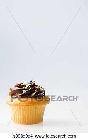 Picture - A cup cake . Fotosearch