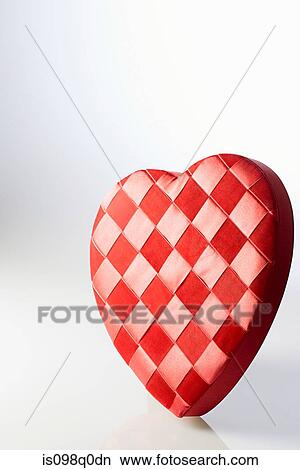 Picture - Heart shaped box . Fotosearch