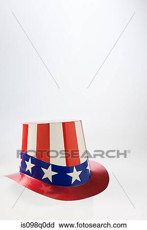 Stock Image - Independence day party hat . Fotosearch