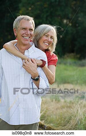 Happy couple outdoors View Large Photo Image Stock Photo - Happy couple outdoors. Fotosearch