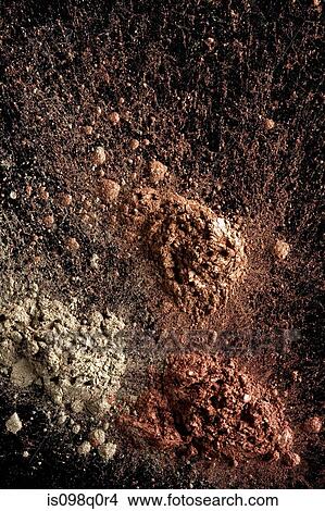 Brown cosmetic powder View Large Photo Image Picture - Brown cosmetic powder. Fotosearch